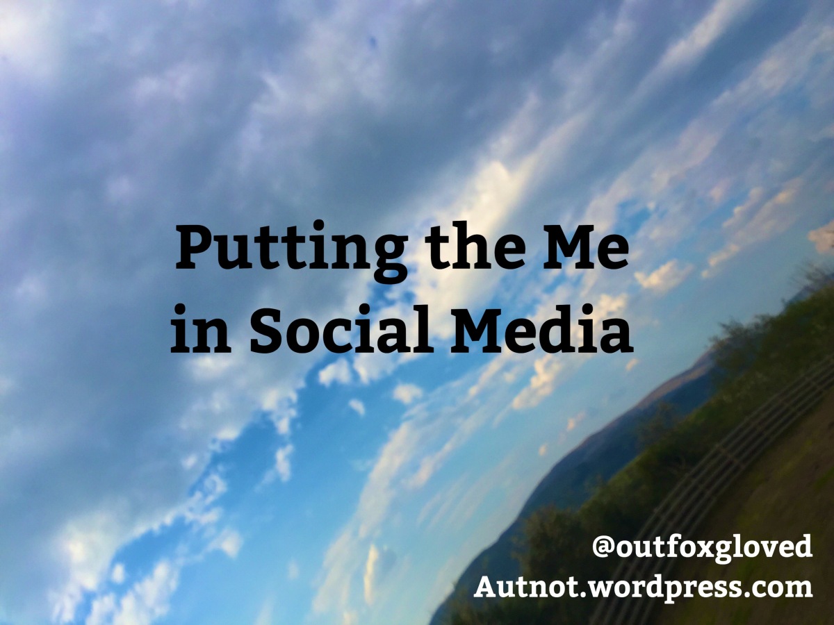 Putting the Me in Social Media