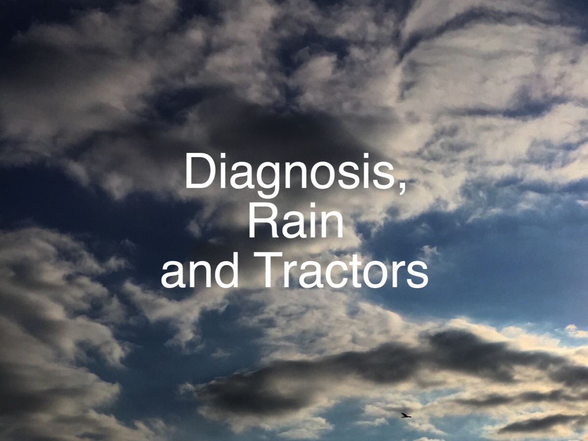 Diagnosis, Rain and Tractors
